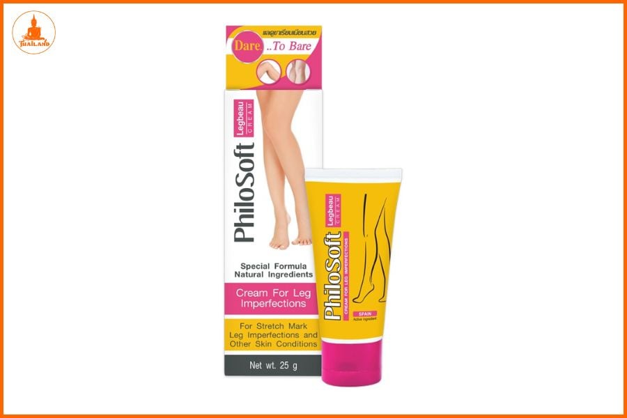 Kem bôi Philosoft Legbeau Cream hỗ trợ cải thiện tình trạng suy giãn tĩnh mạch