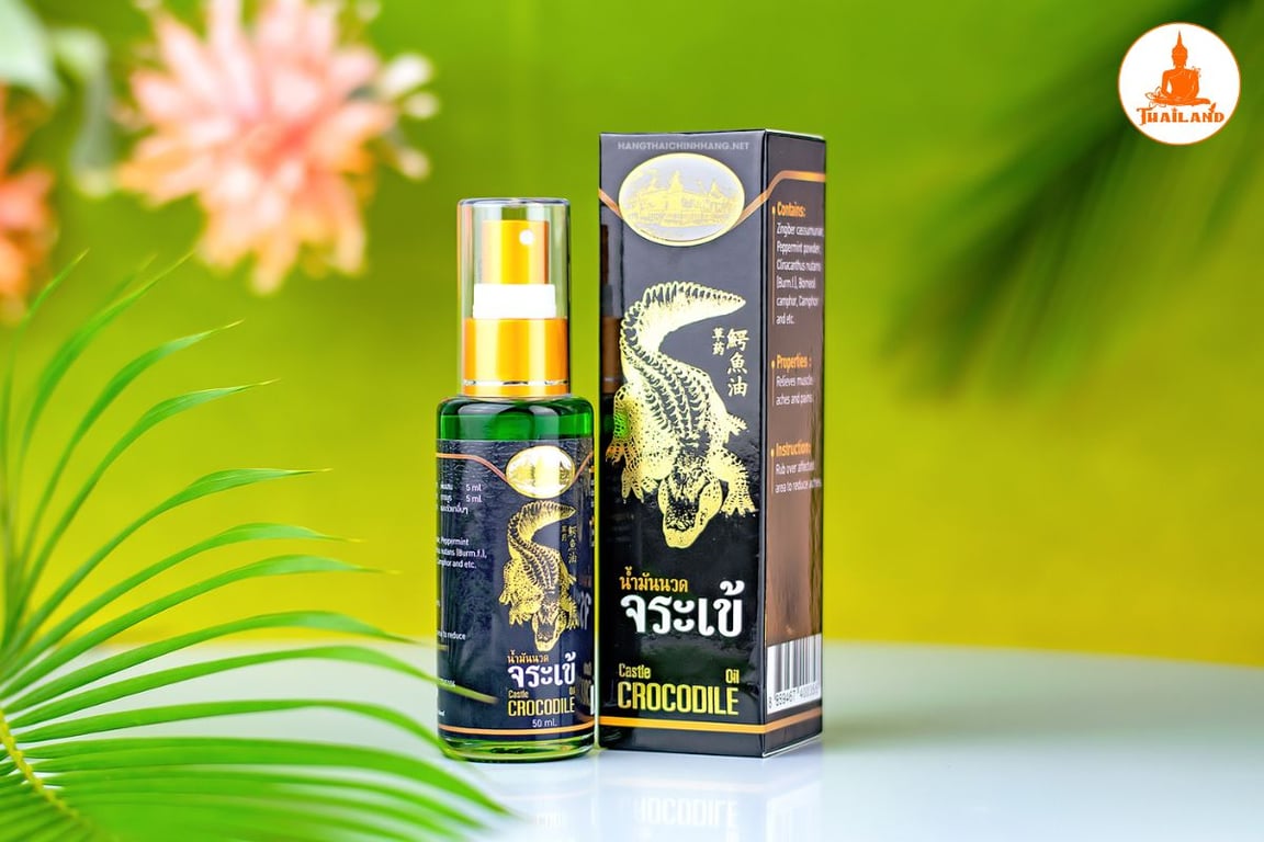 Dầu cá sấu giúp giảm các cơn đau tức thì do chấn thương