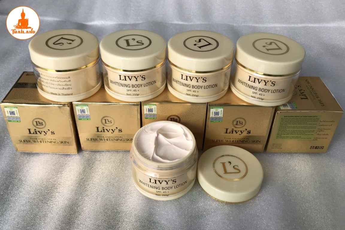 Kem body trắng da Livy’s Whitening Body Lotion