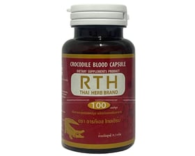 Huyết cá sấu Crocodile Blood Capsule Product 100 viên (Lọ số 11)