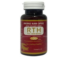 Huyết cá sấu Crocodile Blood Capsule Product 100 viên (Lọ số 11)