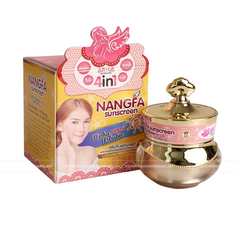 Kem chống nắng dưỡng da 4 in 1 Nangfa Sunscreen 5 gram
