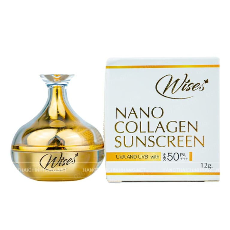 Kem Chống Nắng Wise Nano Collagen Sunscreen 12g