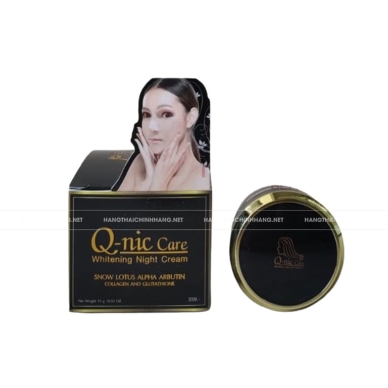 Kem dưỡng trắng da ban đêm Q-nic Care Whitening Night Cream 15g
