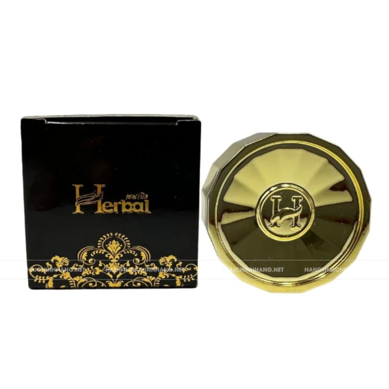 Kem nghệ đen trị thâm mụn, trắng da Herbal 5g