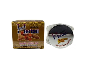 Kem nghệ vàng trị thâm mụn Herbal Curcumin Cream 5g