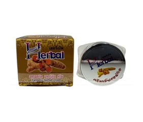 Kem nghệ vàng trị thâm mụn Herbal Curcumin Cream 5g