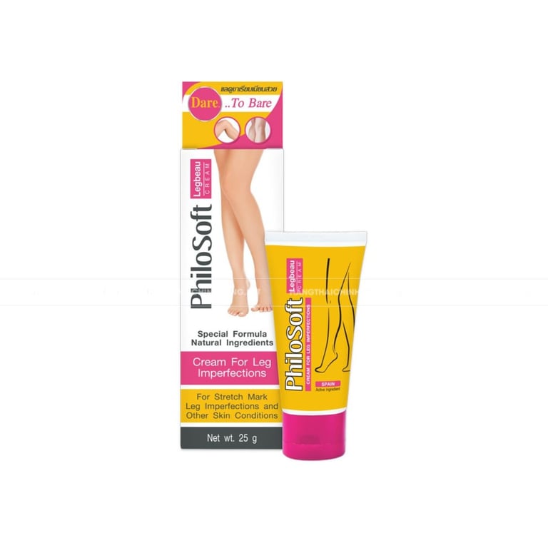 Kem thoa suy giãn tĩnh mạch Philosoft Legbeau Cream 25g