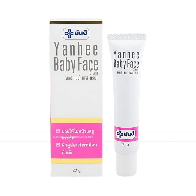 Kem trắng da mặt Yanhee Baby Face Cream 20g