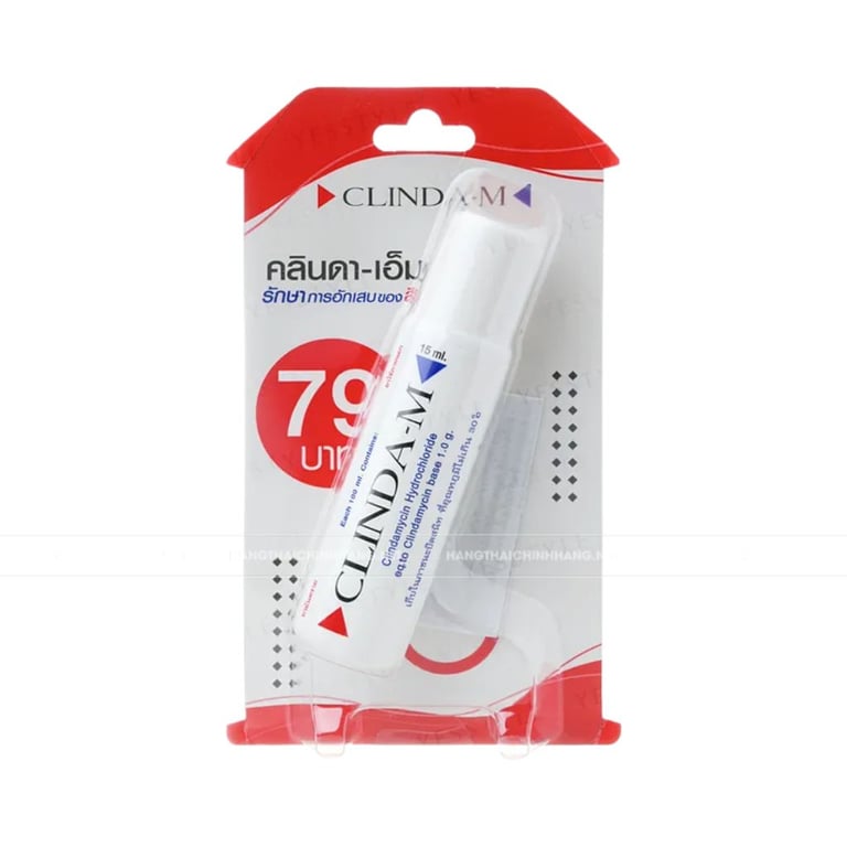 Kem trị mụn Clinda-M Thái Lan 15ml