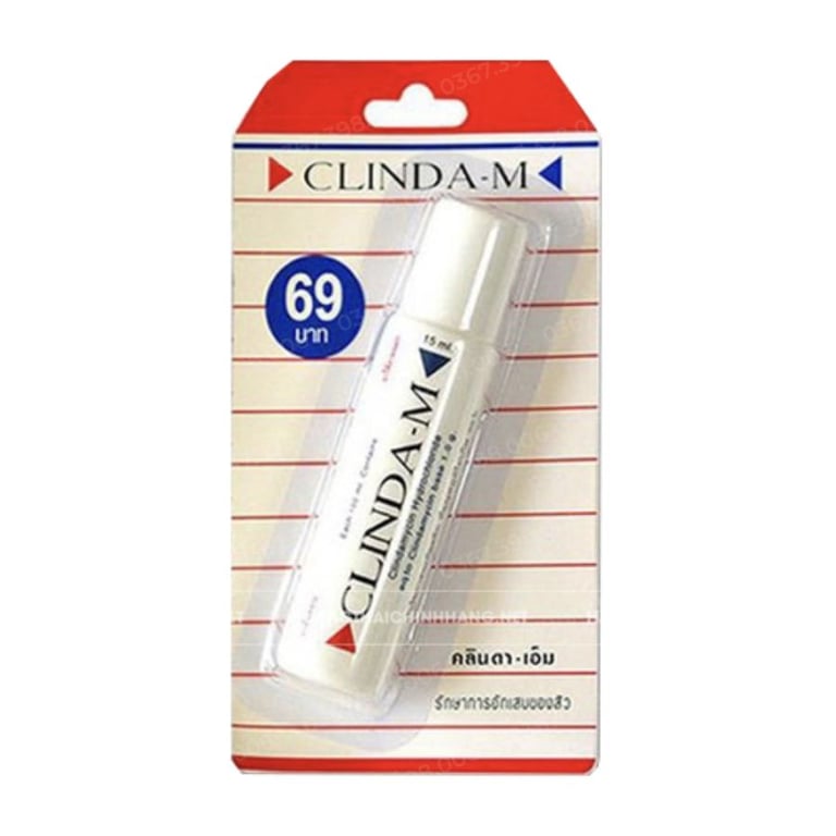 Kem trị mụn Clinda-M Thái Lan 15ml