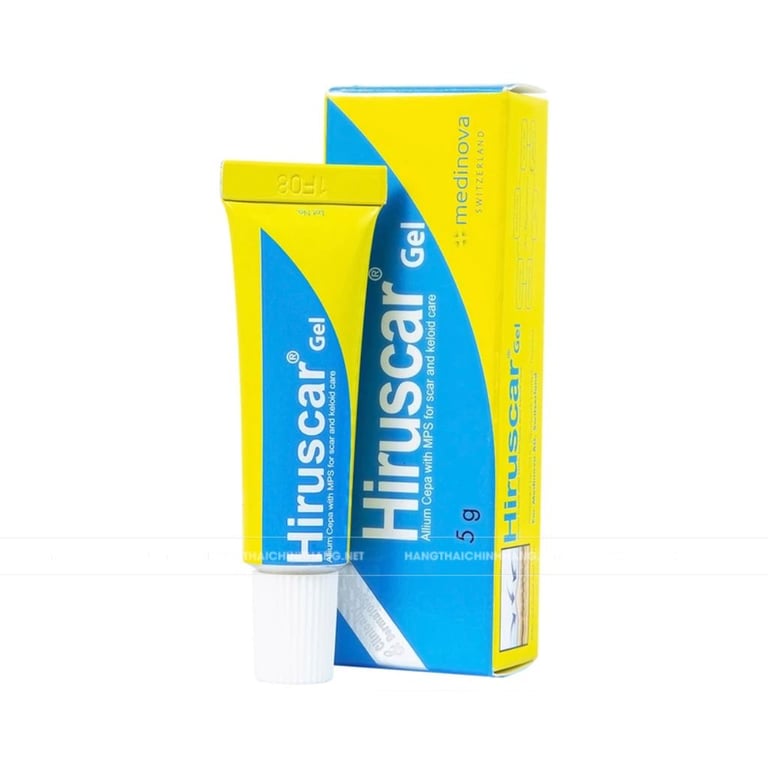 Kem bôi mờ sẹo và thâm mụn Hiruscar 5g