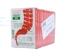 Lốc 12 hộp thuốc giảm đau nhức xương khớp Noxa 20 Thái Lan