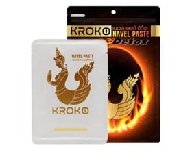 Combo 5 Miếng dán giảm mỡ bụng Kroko Navel Paste Detox Thái Lan