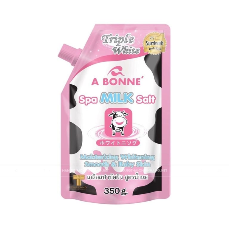 Muối tắm tẩy tế bào chết sữa bò A Bonne Spa Milk Salt 350g