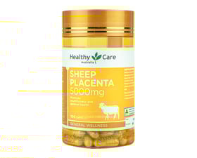 Nhau thai cừu Healthy Care Sheep Placenta 5000mg 100 viên