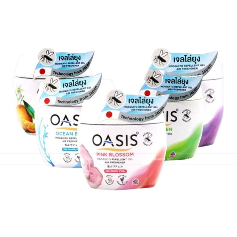 Sáp thơm đuổi muỗi OASIS 180g (Mùi bất kỳ)