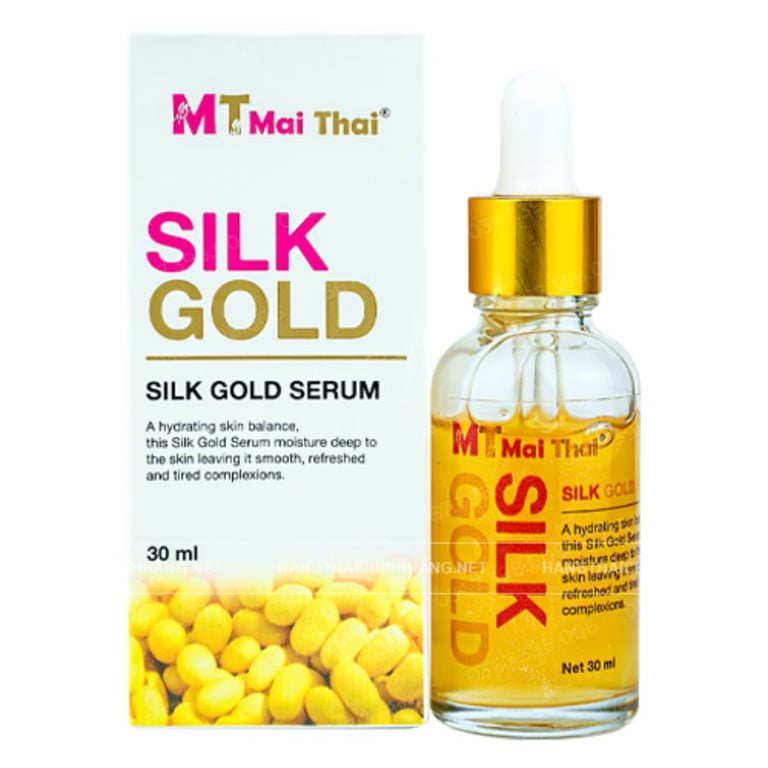 Serum trẻ hóa da, giảm nếp nhăn Silk Gold MT Mai Thai 