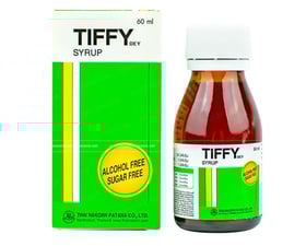 Siro trị cảm cúm Tiffy Thái Lan 60ml