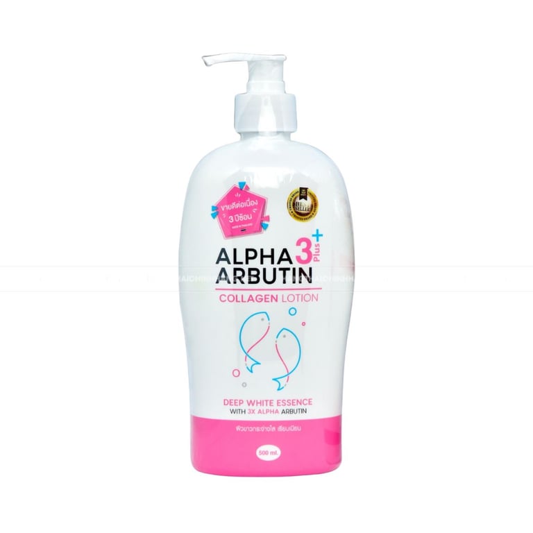 Sữa dưỡng thể trắng da Alpha Arbutin Collagen 3 Plus
