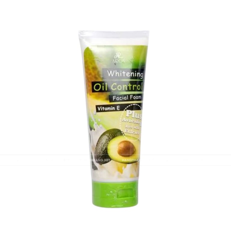 Sữa rửa mặt bơ và sữa gạo Whitening Oil Control Facial