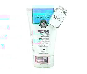 Sữa rửa mặt tạo bọt dưỡng trắng Scentio Milk Plus Q10 100 ml