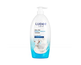 Sữa tắm sáng da hương sữa dê Ludee Care 1L