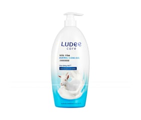 Sữa tắm sáng da hương sữa dê Ludee Care 1L