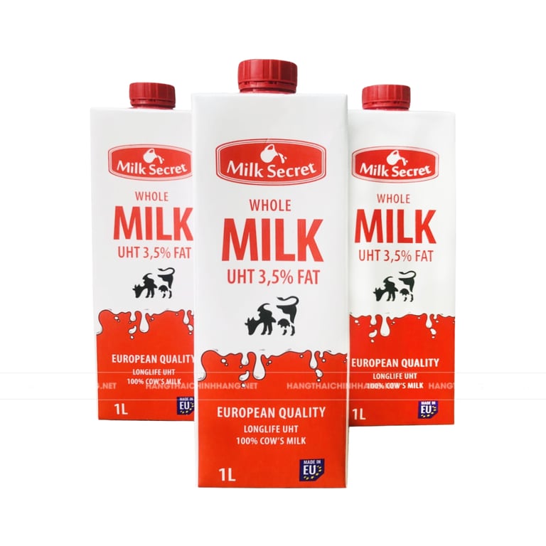 Sữa Tươi Nguyên Chất Tiệt Trùng Không Đường Milk Secret 1L
