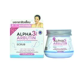 Tẩy tế bào chết Alpha Arbutin Collagen 3 plus