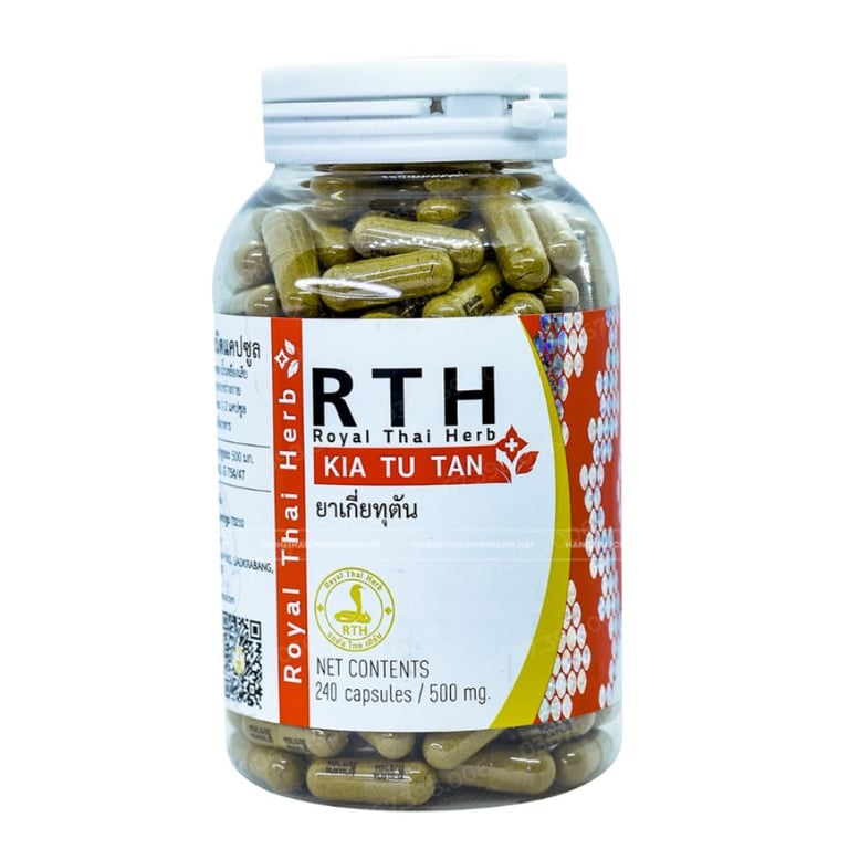 Thuốc rắn số 1: Kia Tu Tan Capsule 160 viên x 1 hũ