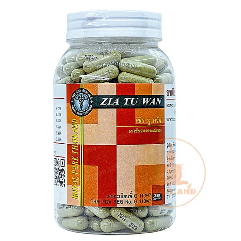 Thuốc rắn số 1 Zia Tu Wan giải độc Gan, điều trị Trĩ