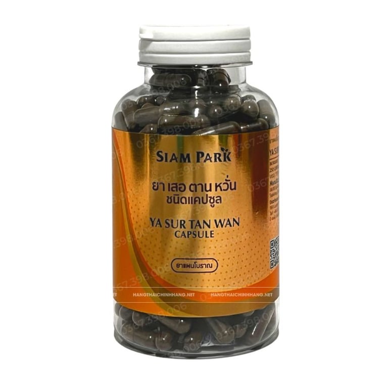 Thuốc rắn số 2: Ya Sur Tan Wan Capsule điều hòa huyết áp, giảm đột quỵ