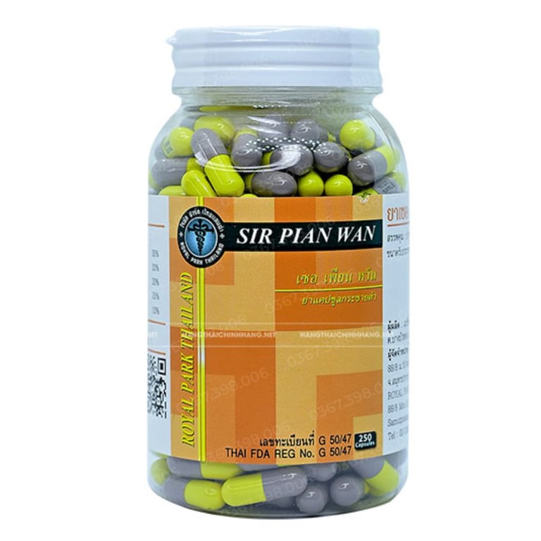 Thuốc rắn số 3: Sir Pian Wan (Xà Bin Hoàn)