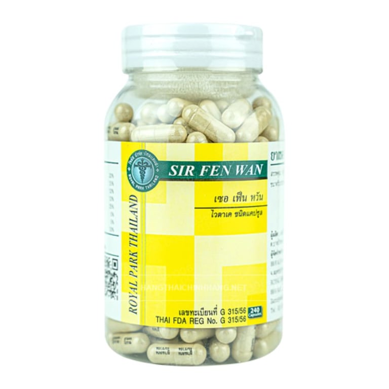Thuốc rắn số 5: Sir Fen Wan (Xà Phấn)