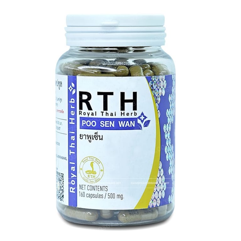 Thuốc rắn số 6: Poo Sen Wan (Ích Thận Hoàn)