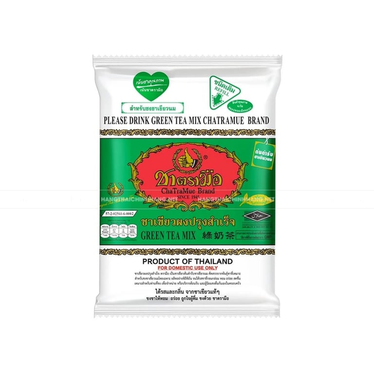 Trà Thái xanh ChaTraMue 200g nhập khẩu chính hãng