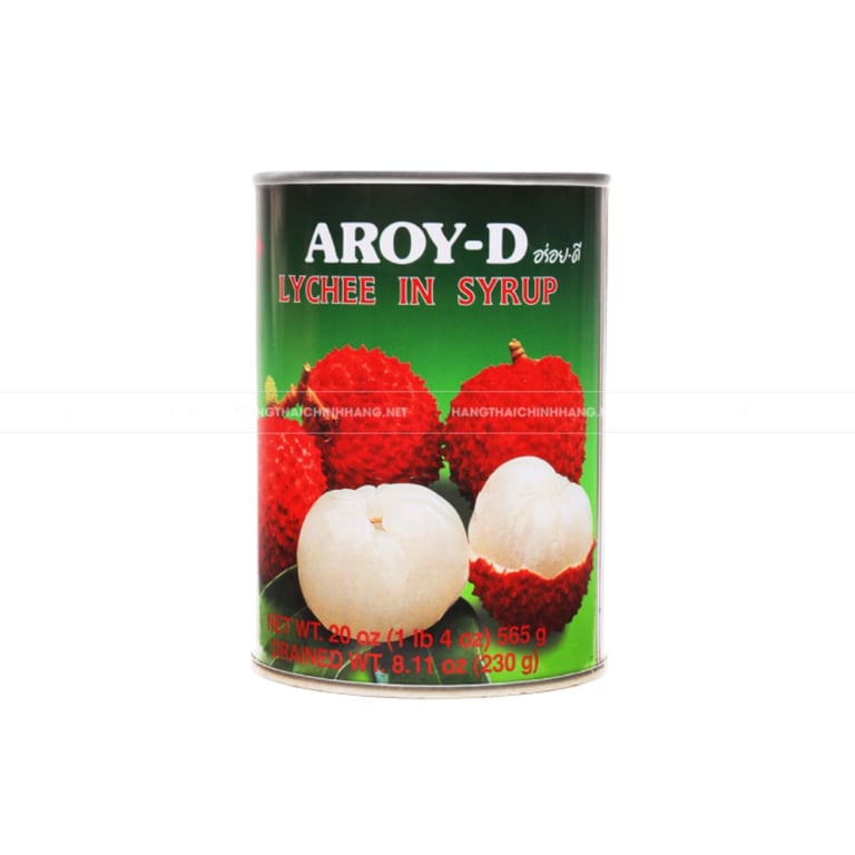 Vải ngâm đường Aroy-D Thái Lan