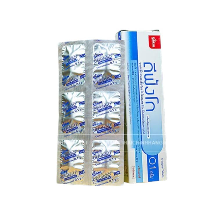 Viên đặt phụ khoa Defungo hộp 6 viên