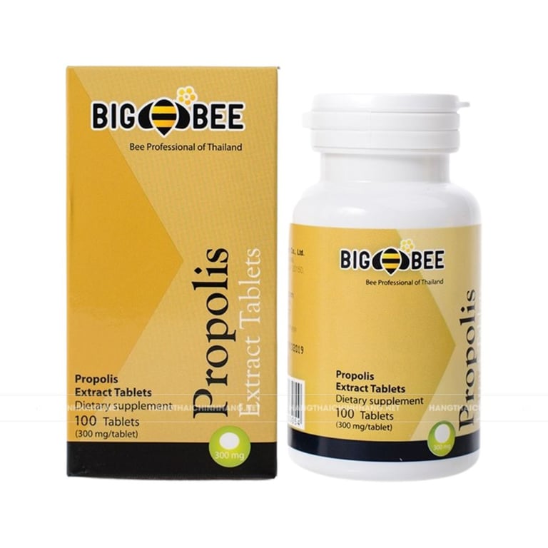 Viên nang keo ong BigBee Propolis Extract Tablets