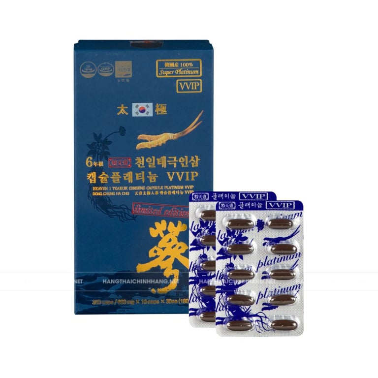 Viên Thiên Sâm Đông Trùng Hạ Thảo Kingsize chính hãng Hàn Quốc