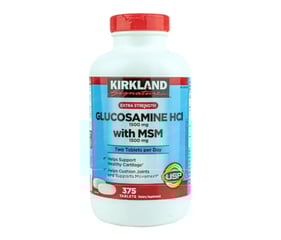 Viên uống bổ khớp của Mỹ Kirkland Signature Glucosamine 375 viên