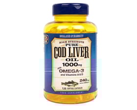 Viên uống dầu cá tuyết Omega3 của Holland Barrett 1000mg