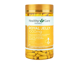 Viên uống sữa ong chúa Healthy Care của Úc 1000mg 365 viên