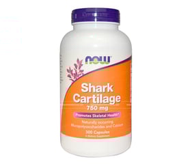 Viên uống sụn cá mập Now của Mỹ 750mg 300 viên