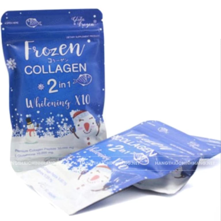 Viên uống trắng da Frozen Collagen Thái Lan 60 viên