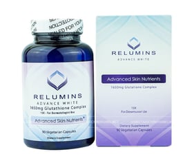 Viên uống trắng da Relumins Advance White của Mỹ 90 viên