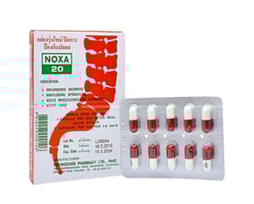 Viên uống trị viêm khớp Noxa 20 Thái Lan (1 vỉ x 10 viên) 