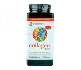 Viên Uống Youtheory Collagen Biotin của Mỹ 390 Viên