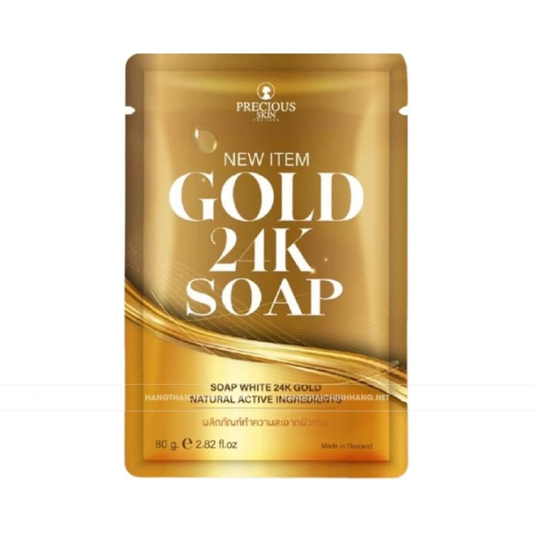Xà phòng trắng da Gold 24K Soap Thái Lan